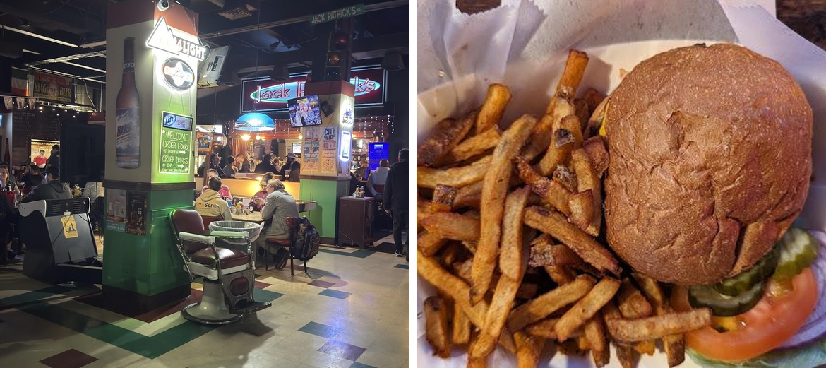 Jack Patrick's Bar & Grill Menu